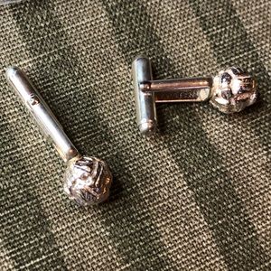 Ann Taylor Sterling Cuff Links